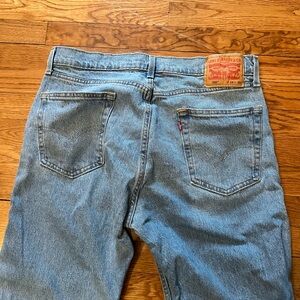 Levi’s 505 Mens Jeans medium wash great condition! 34 X 30